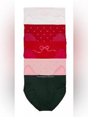 Victoria's Secret 5-Pack Seamless High- Leg Brief Panties- Size XL NWT